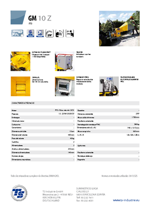 Sjekači drva TS-Industrie GM 10 Z