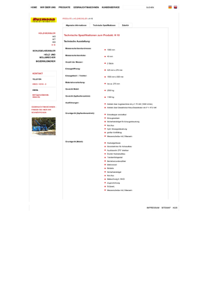 Sjekači drva Husmann H 10 M 3