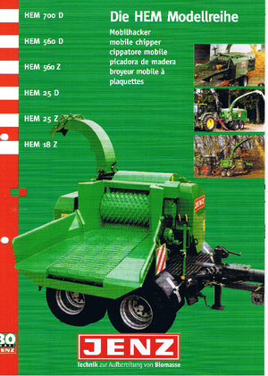 Sjekači drva Jenz HEM 18 Z