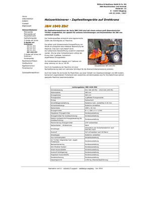 Sjekači drva JBM JBM 1040 ZDX