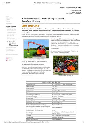 Sjekači drva JBM JBM 1040 ZX-K