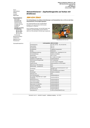 Sjekači drva JBM JBM 624 ZDAX