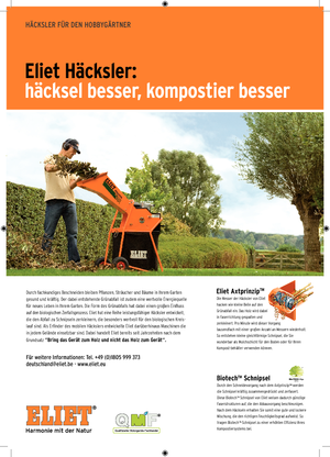 Sjekači drva Eliet Maestro