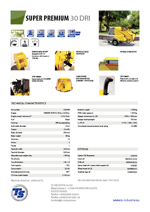 Sjekači drva TS-Industrie Super Premium 30 DRI