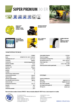 Sjekači drva TS-Industrie Super Premium 30 ER