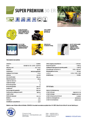 Sjekači drva TS-Industrie Super Premium 30 ER
