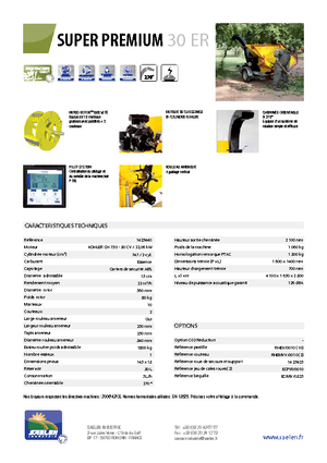 Sjekači drva TS-Industrie Super Premium 30 ER