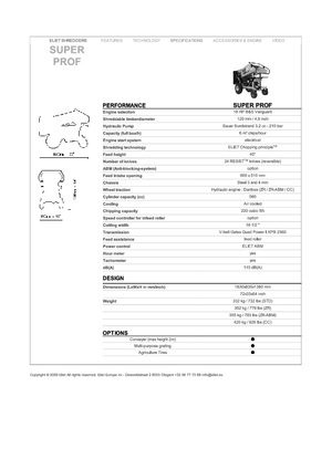 Sjekači drva Eliet Super Prof 2000