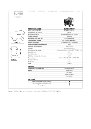 Sjekači drva Eliet Super Prof 2000