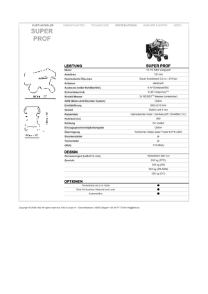 Sjekači drva Eliet Super Prof 2000