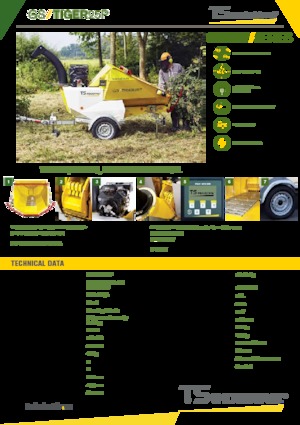 Sjekači drva TS-Industrie Tiger 25 P