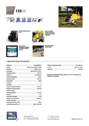 Sjekači drva TS-Industrie TS 150 M