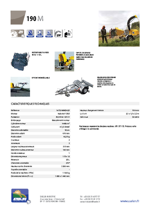 Sjekači drva TS-Industrie TS 190 M