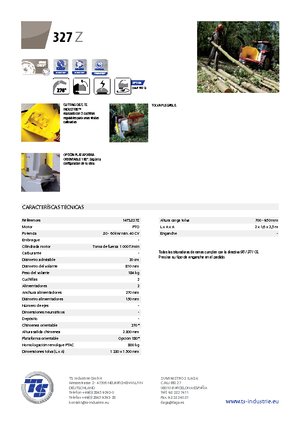 Sjekači drva TS-Industrie TS 327 Z