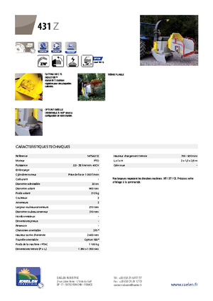Sjekači drva TS-Industrie TS 431 Z