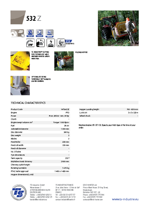Sjekači drva TS-Industrie TS 532 Z