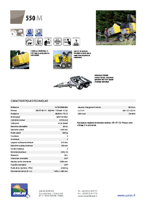 Sjekači drva TS-Industrie TS 550 M