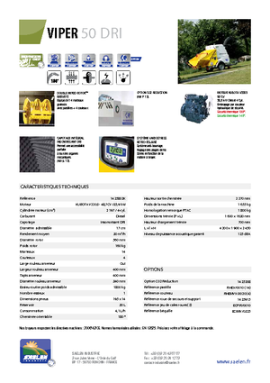 Sjekači drva TS-Industrie Viper 50 DRI