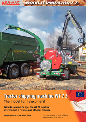 Sjekači drva MUS-MAX Wood-Terminator 7 Z