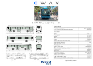 Gradski autobusi Iveco E-way 12 m