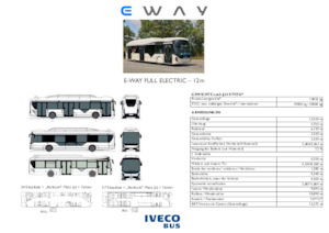 Gradski autobusi Iveco E-way 12 m
