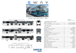 Gradski autobusi Iveco E-way 18 m