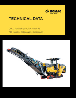 Strojevi za hladno mljevenje Bomag BM 1500/65