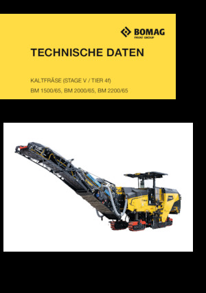 Strojevi za hladno mljevenje Bomag BM 2000/65