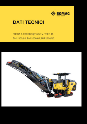 Strojevi za hladno mljevenje Bomag BM 2000/65