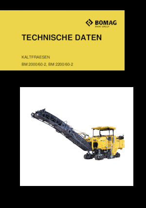 Strojevi za hladno mljevenje Bomag BM 2200/60-2