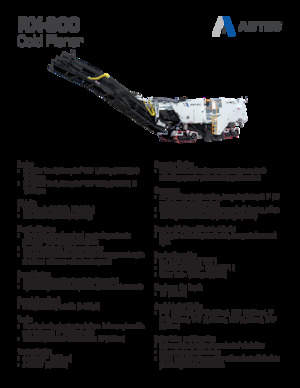 Strojevi za hladno mljevenje Astec Roadtec RX-900