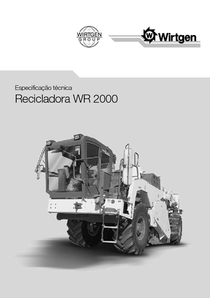 Strojevi za recikliranje cesta/-Hladni reciklaži Wirtgen WR 2000