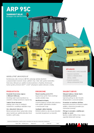 Kombinirani valjci Ammann ARP 95 C