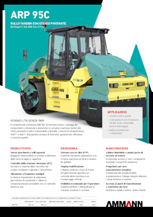Kombinirani valjci Ammann ARP 95 C