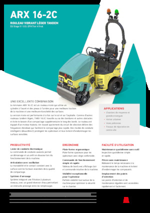 Kombinirani valjci Ammann ARX 16-2C
