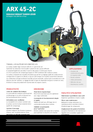Kombinirani valjci Ammann ARX 45-2C ST V