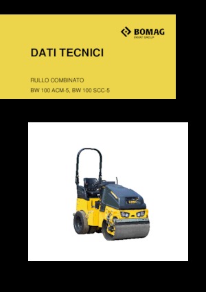 Kombinirani valjci Bomag BW 100 SCC-5