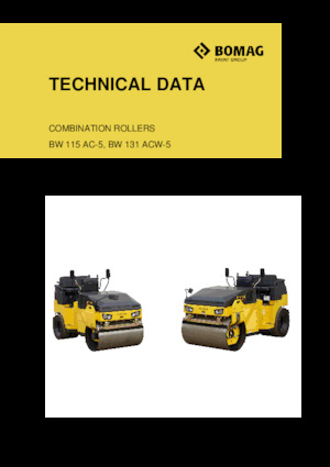 Kombinirani valjci Bomag BW 131 ACW-5