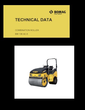 Kombinirani valjci Bomag BW 138 AC-5
