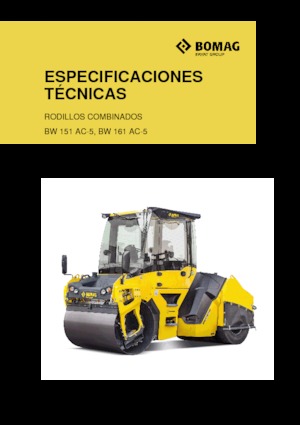 Kombinirani valjci Bomag BW 151 AC-5