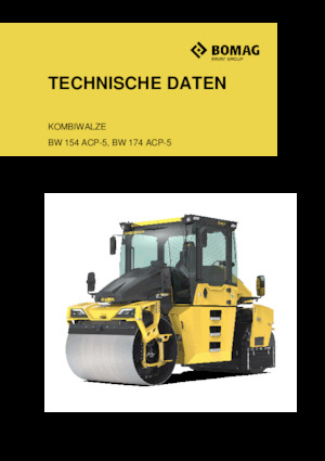Kombinirani valjci Bomag BW 174 ACP-5