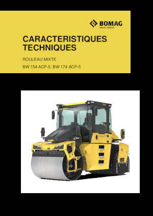 Kombinirani valjci Bomag BW 174 ACP-5