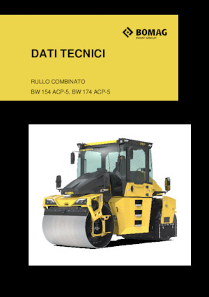 Kombinirani valjci Bomag BW 174 ACP-5