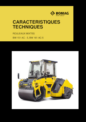 Kombinirani valjci Bomag BW 161 AC-5
