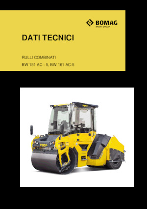 Kombinirani valjci Bomag BW 151 AC-5