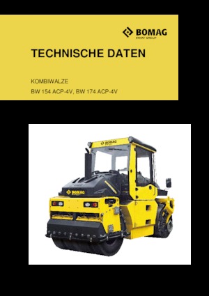 Kombinirani valjci Bomag BW 174 ACP-4