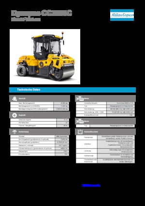 Kombinirani valjci Dynapac CC 2200 C