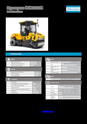 Kombinirani valjci Dynapac CC 2200 C