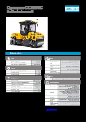 Kombinirani valjci Dynapac CC 2200 C