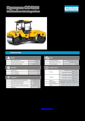 Kombinirani valjci Dynapac CC 4200 C VI